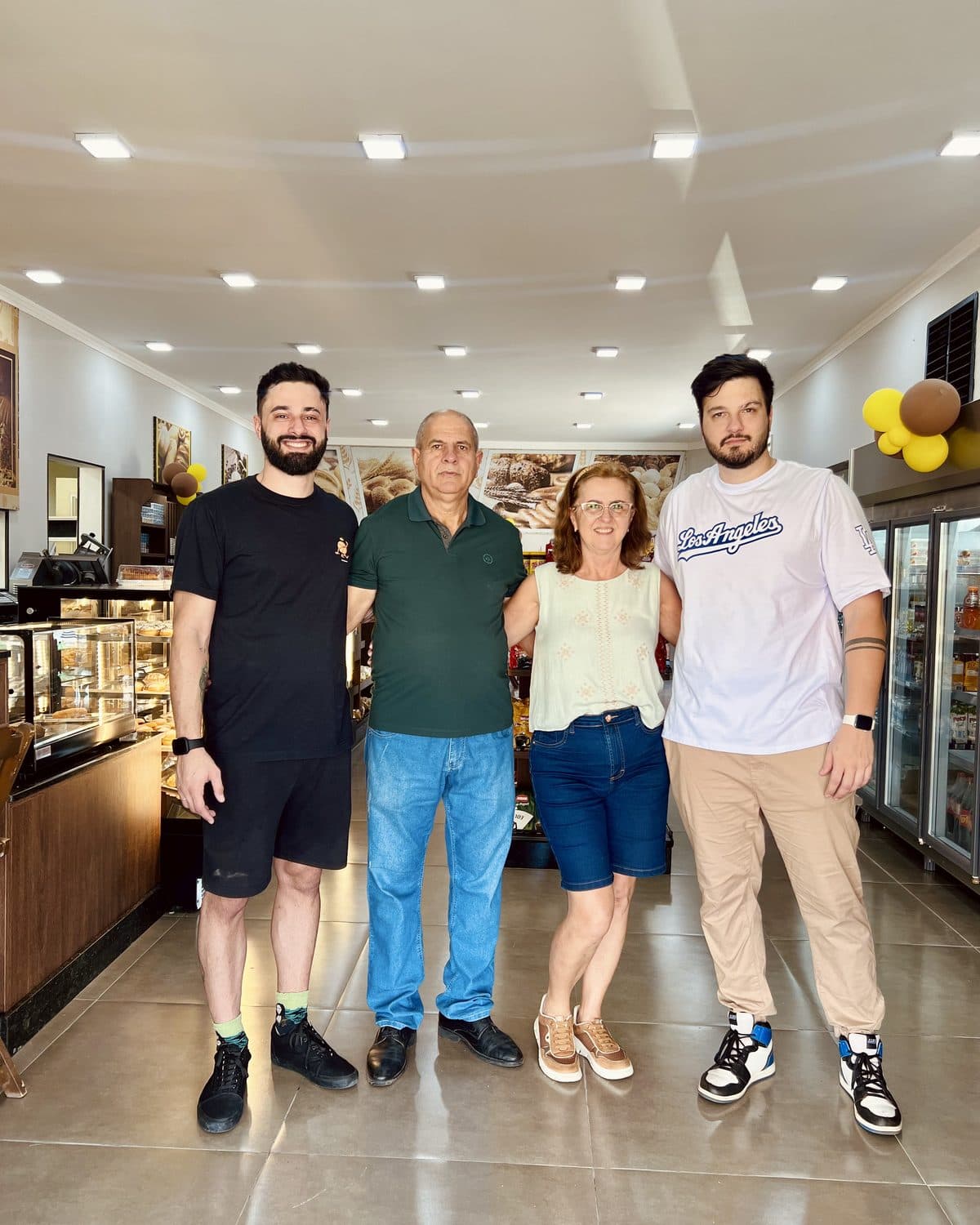 A família da Panificadora Poti hoje